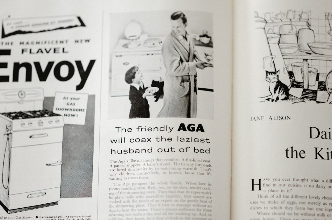old magazine advertisement