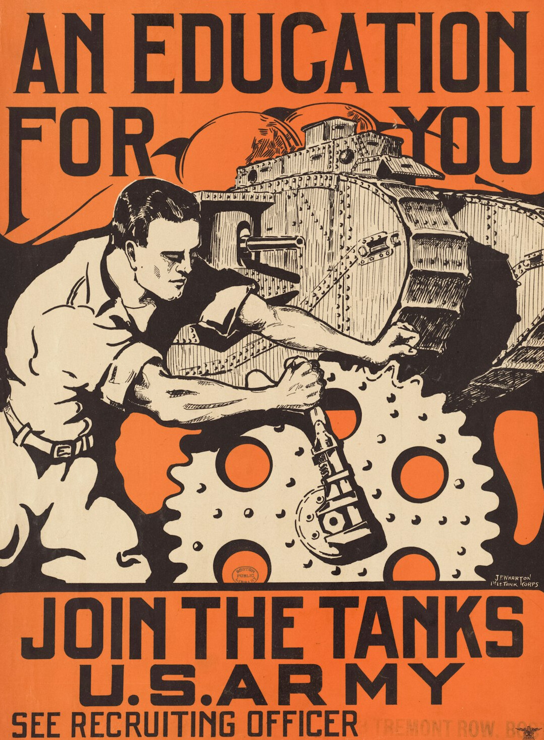 vintage ad poster