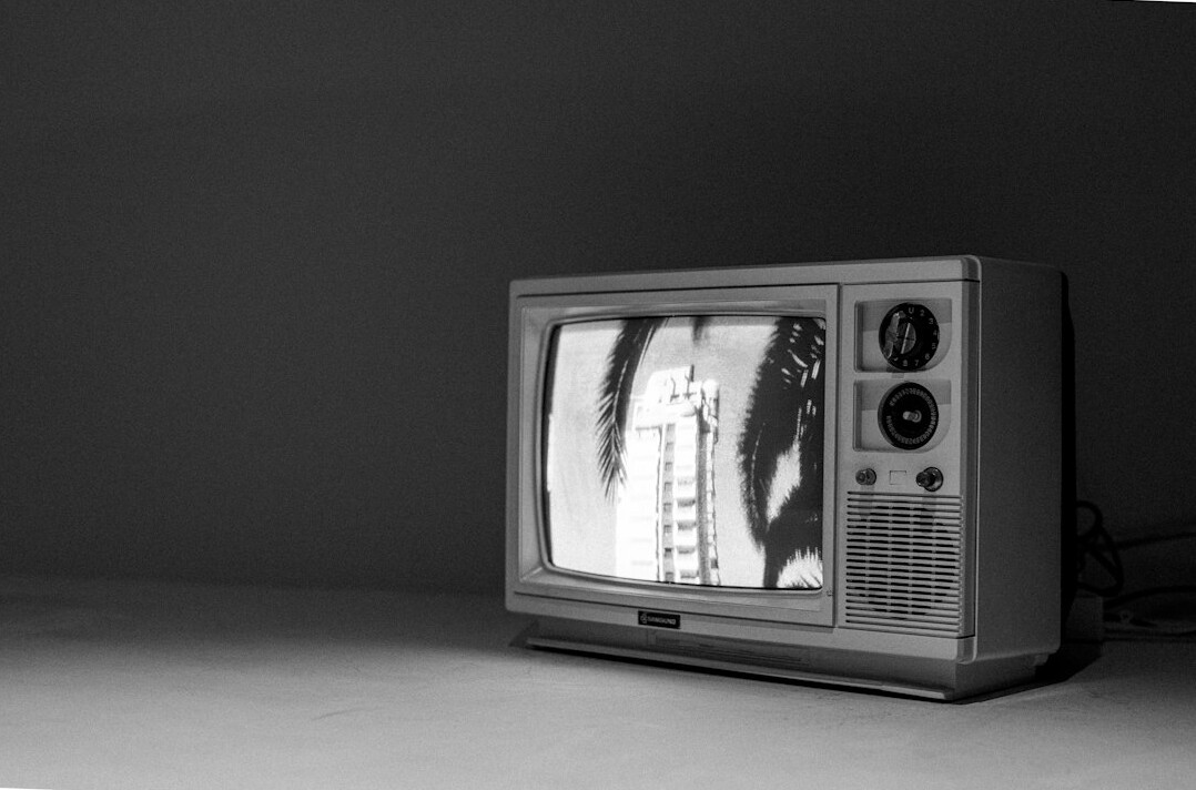 old tv advertisement filming