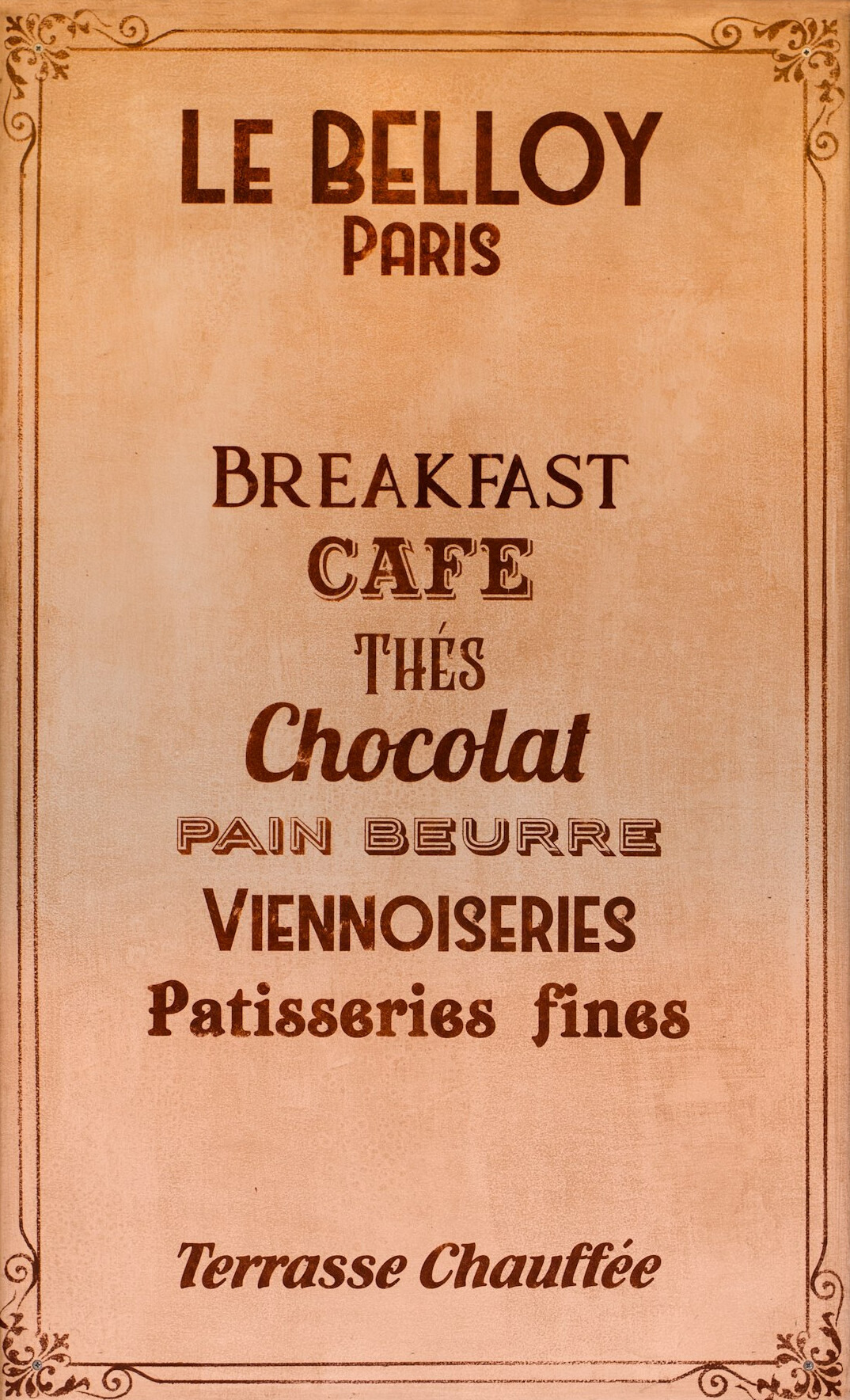 vintage french advertisement
